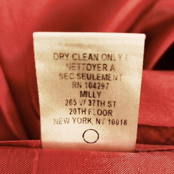 Milly 100% Silk Sleeveless Pink Gold Maxi Dress Gown Size 4 Prom Wedding Party - Picture 6 of 7